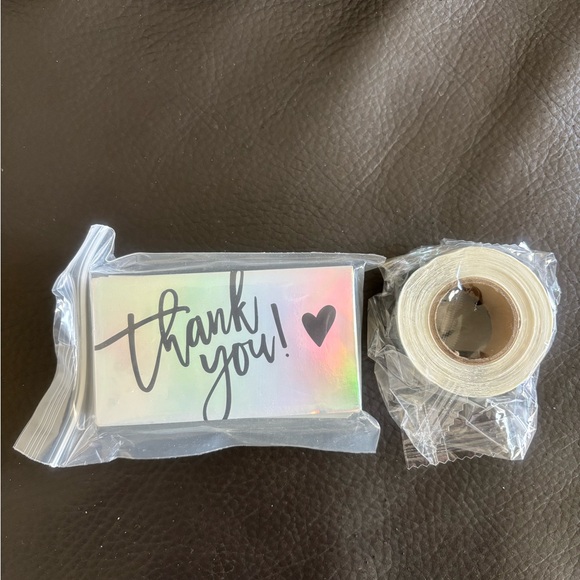 Other - Thank You Cards and Thank You Stickers 550 pieces Bundle